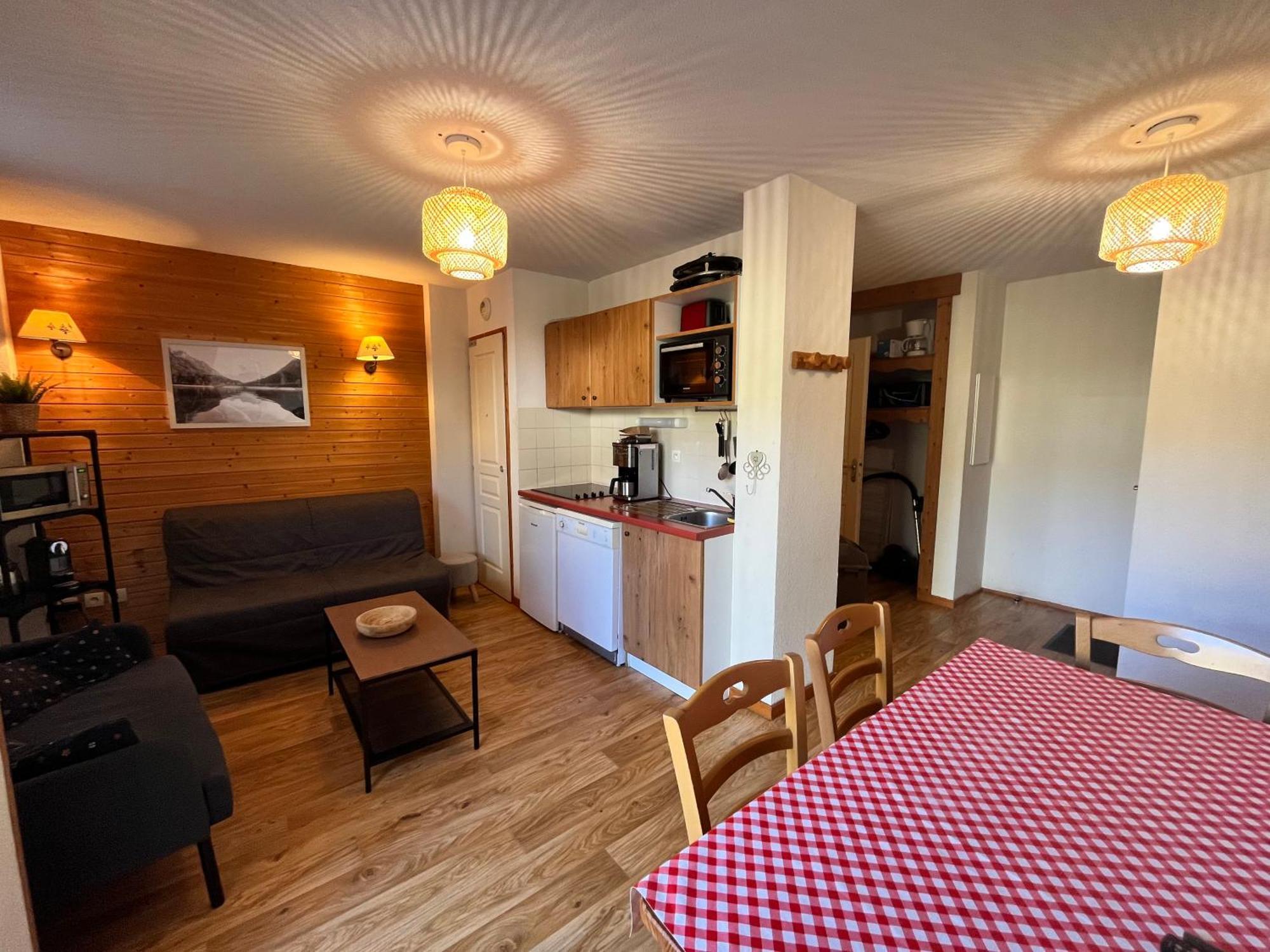 Charmant Appartement Confortable Pour 6 Personnes 40M2 Pied Pistes, Piscine, Wifi, Parking Шамрус Екстериор снимка