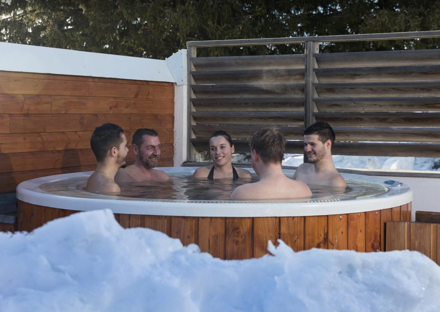 Charmant Appartement Confortable Pour 6 Personnes 40M2 Pied Pistes, Piscine, Wifi, Parking Шамрус Екстериор снимка